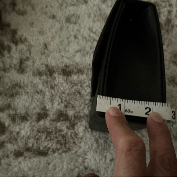 NWOT Aldo Black bag- compact Beaded handle - Picture 7 of 8